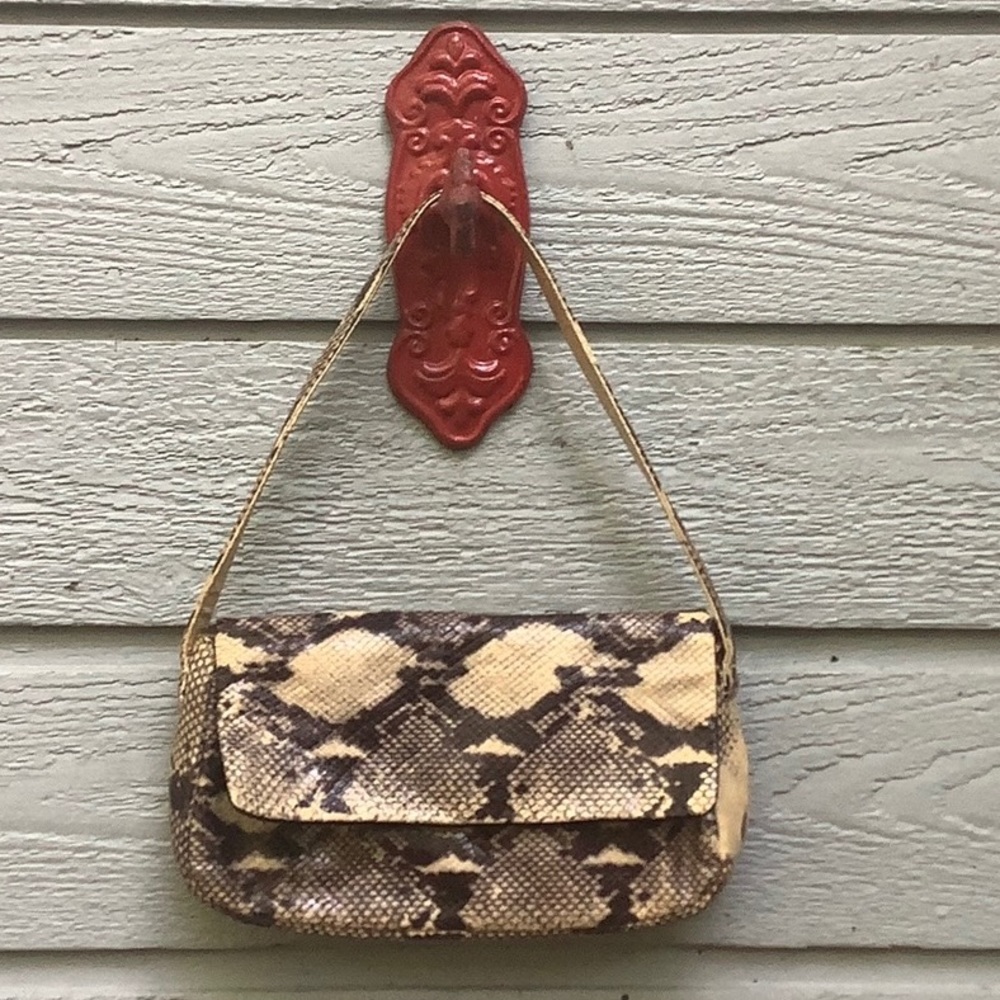Frenchy of California snakeskin purse